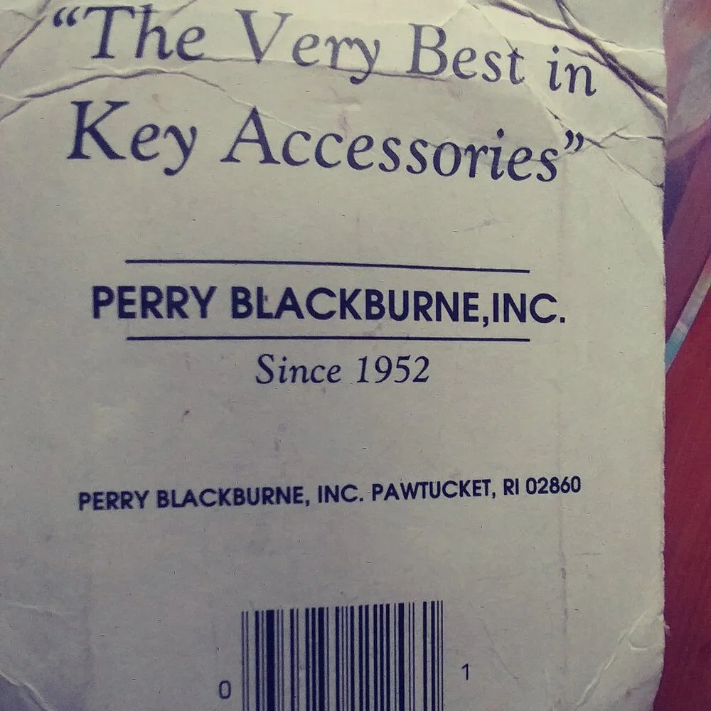 VINTAGE PERRY BLACKBURNE LEATHER SNAP, BELT LOOP KEY HOLDER